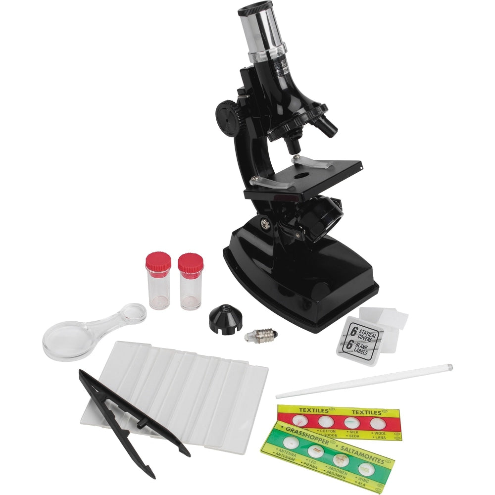 Learning Resources Elite Microscope, 8 1/2inH x 8 1/2inW x 3inD, Grades 2 - 8