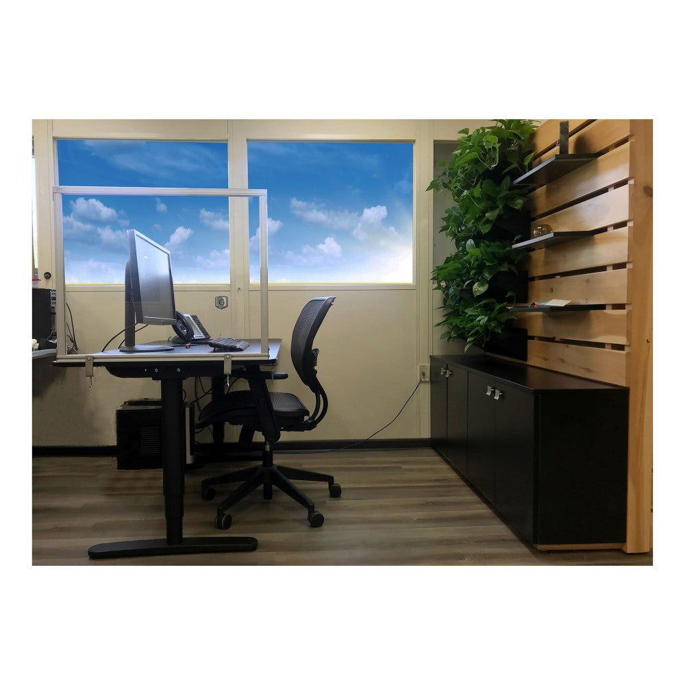 Ghent Desktop Protection Screen, 24in x 29in, Clear