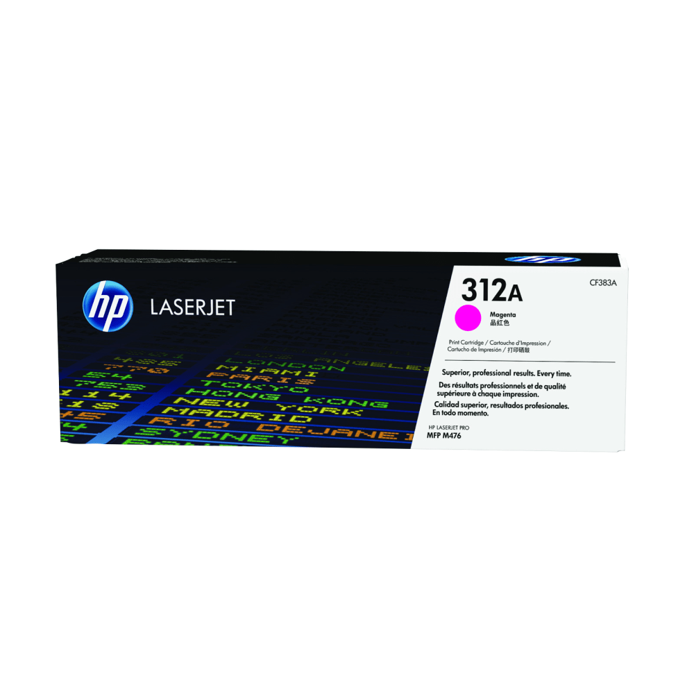 HP 312A Magenta Toner Cartridge, CF383A