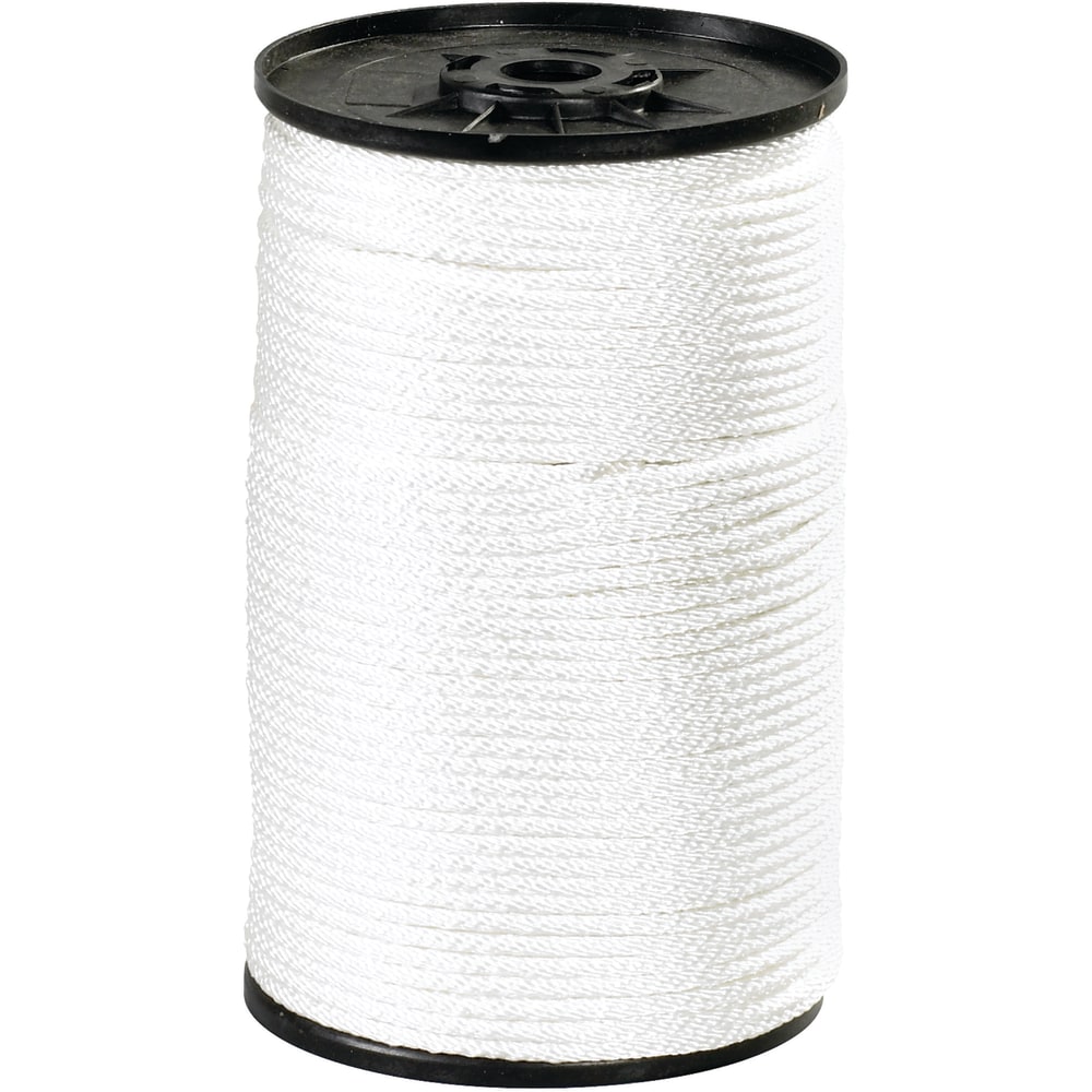 Partners Brand Solid Braided Nylon Rope, 1,150 Lb, 1/4in x 500ft, White