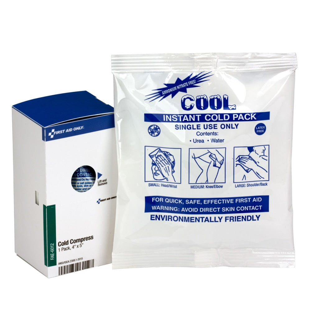 First Aid Only SmartCompliance Cold Pack Refill, 4in x 5in, Blue