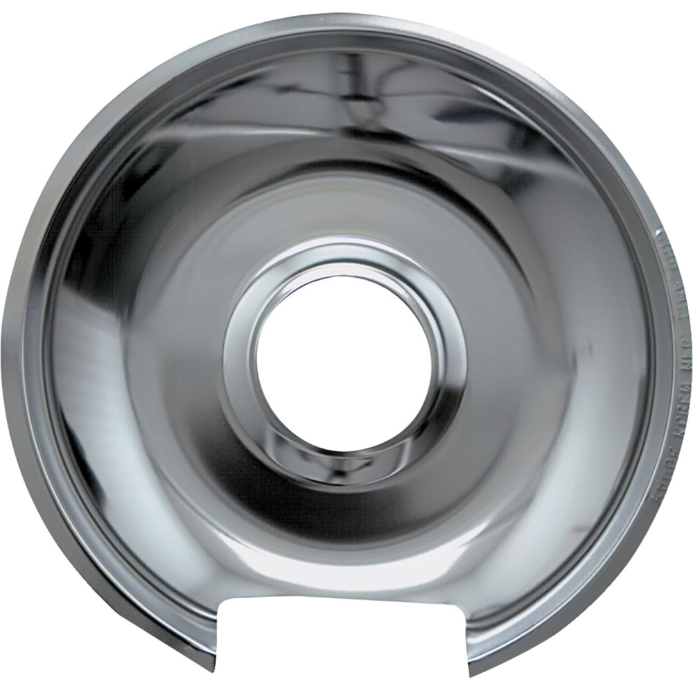 Range Kleen 104-A Style E Large Heavy Duty Chrome Drip Pan - Drip Pan