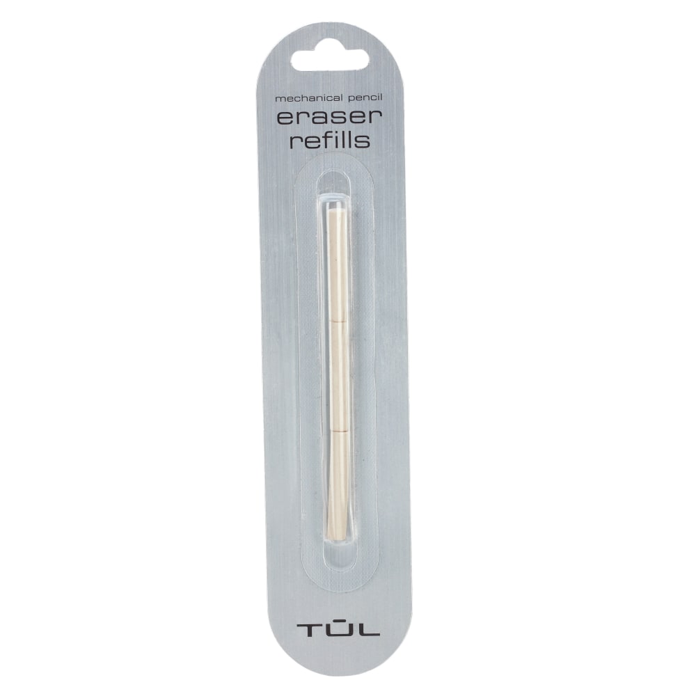 TUL Mechanical Pencil Eraser Refills, White, Pack Of 3 Refills