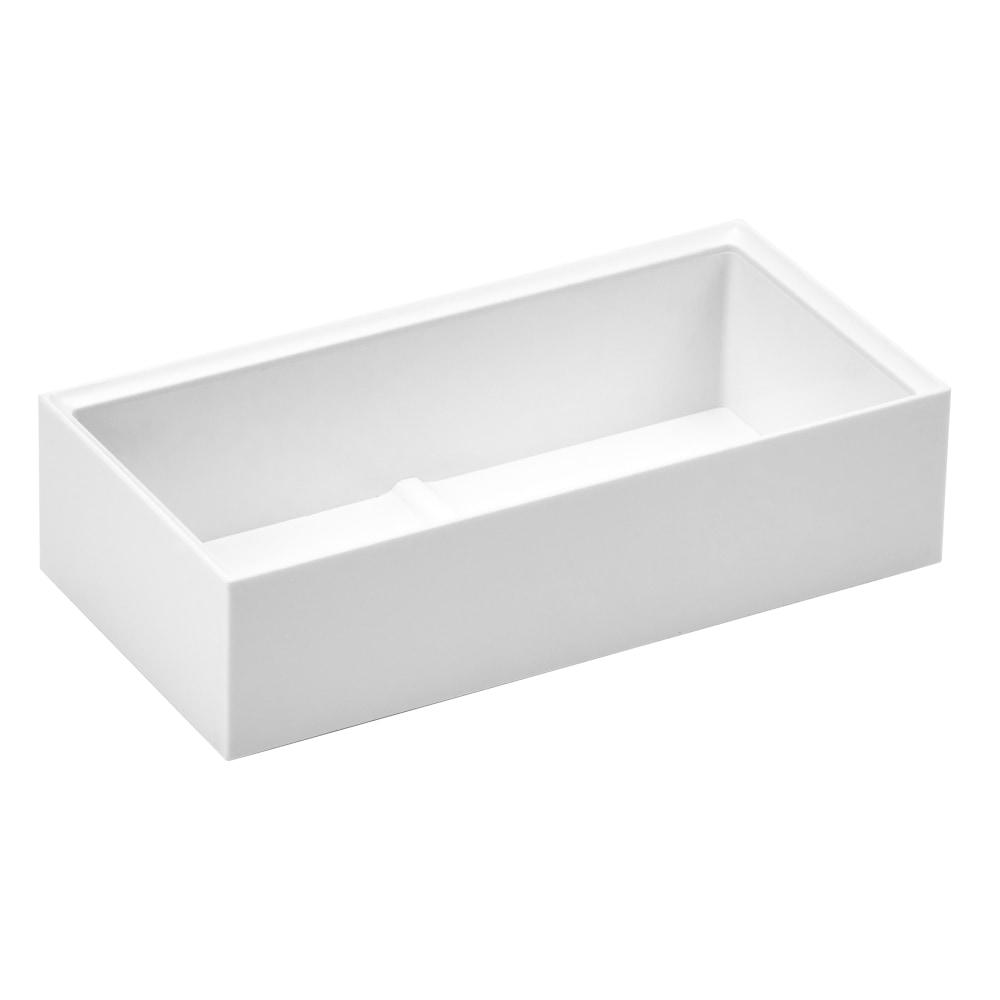 Bostitch Office Konnect Stackable Wide Accessory Tray, White