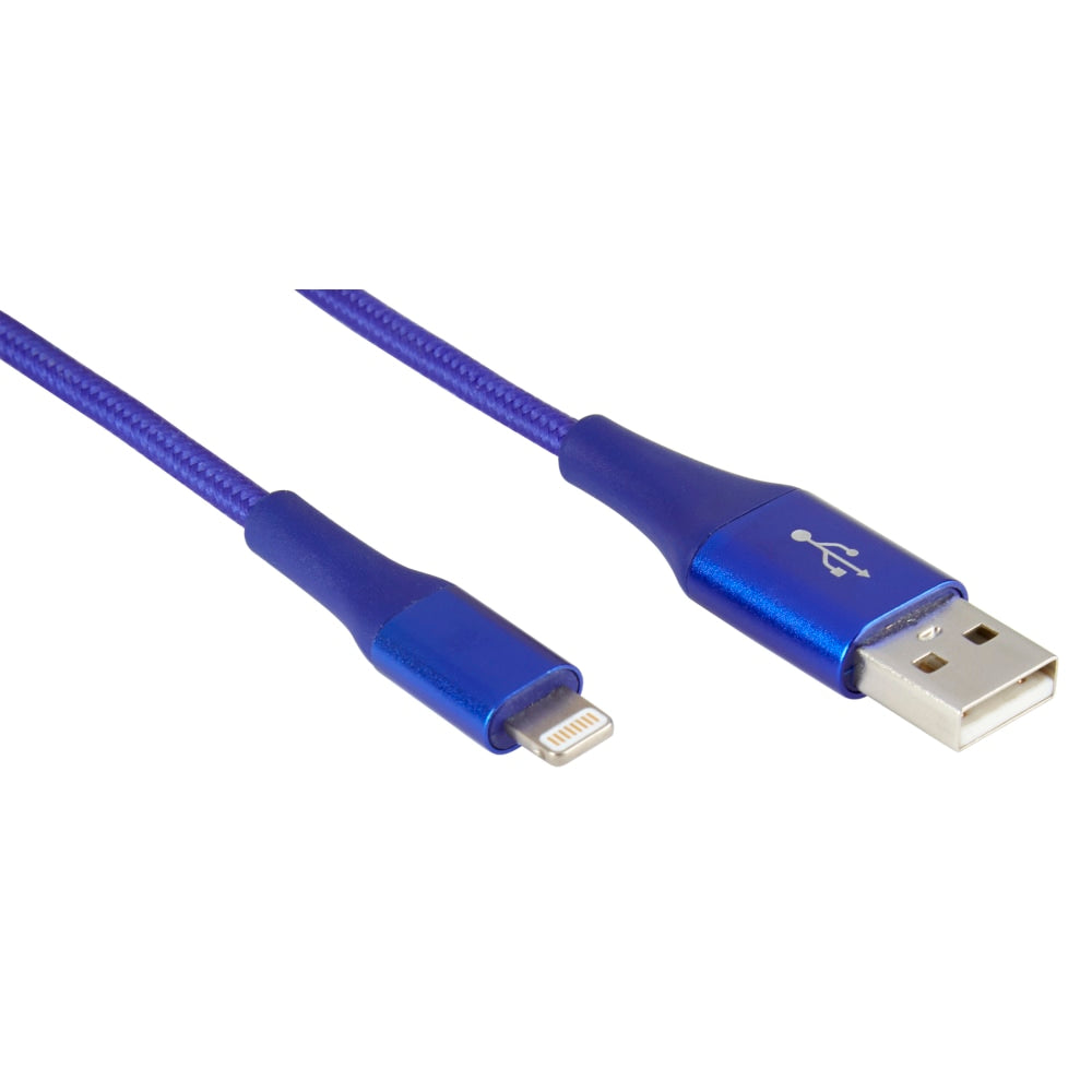 Ativa Lightning To USB Type-A Cable, 6ft, Navy, 45403