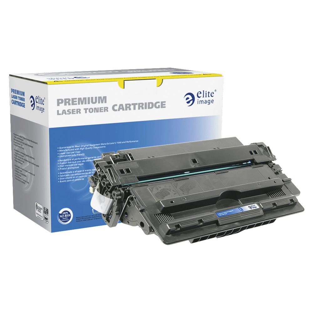 Elite Image Remanufactured Black Toner Cartridge Replacement For HP 14A, CF214A, ELI75934