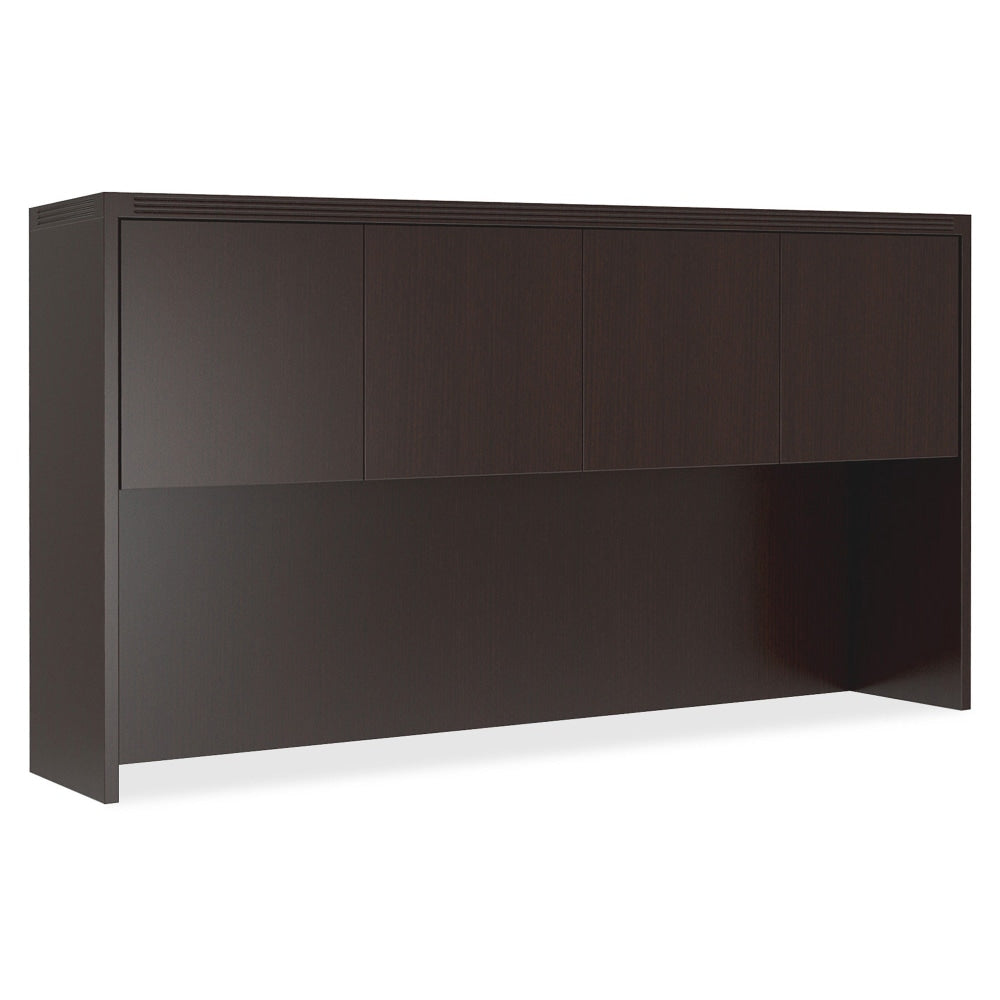 Mayline Aberdeen Wood Door Hutch, Mocha