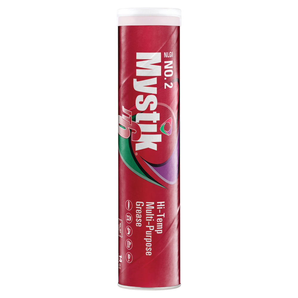 Mystik JT-6 Multipurpose Hi-Temp Grease, 14 Oz, Pack Of 10 Cartridges