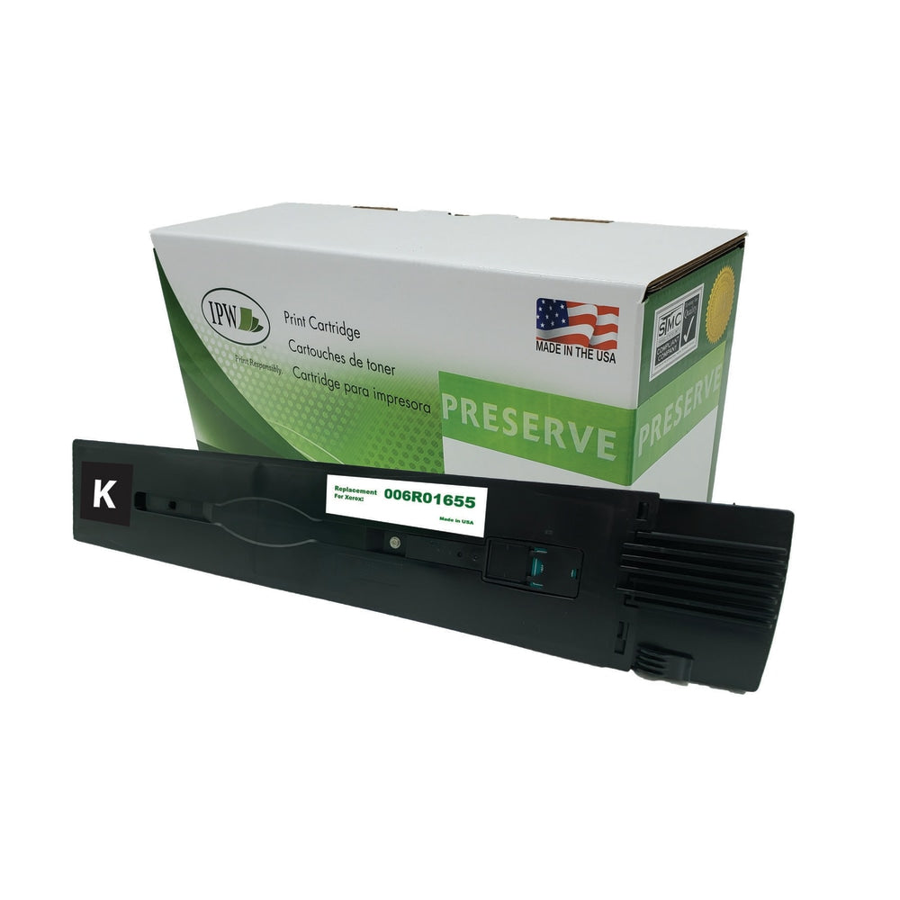 IPW Preserve Remanufactured Black Toner Cartridge Replacement For Xerox 006R01655, 006R01655-R-O