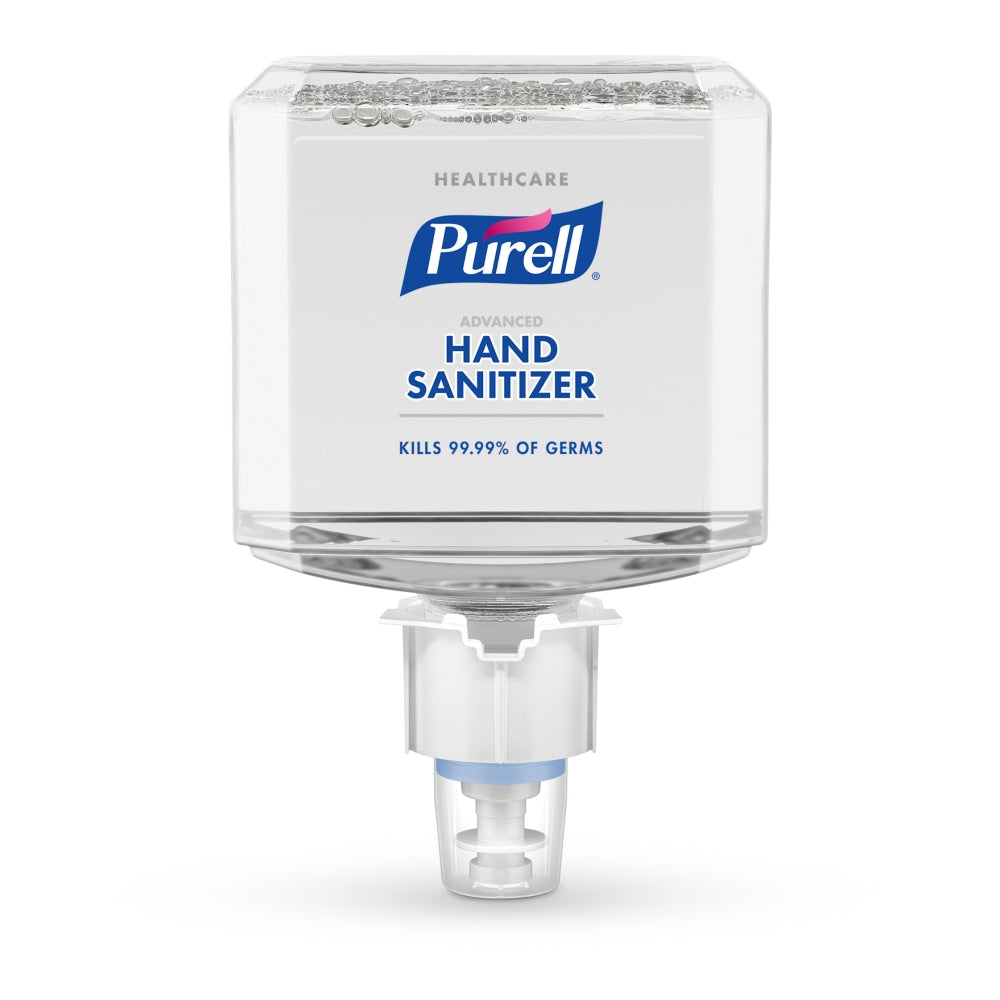 Purell Healthcare Advanced Unscented Foam Hand Sanitizer Refill, ES6, 40.58 Oz