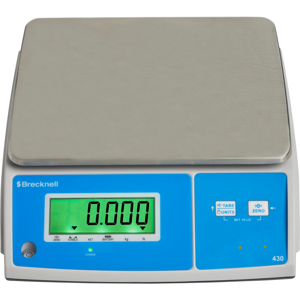 Brecknell 430 30-Lb Portion Control Digital Scale, White