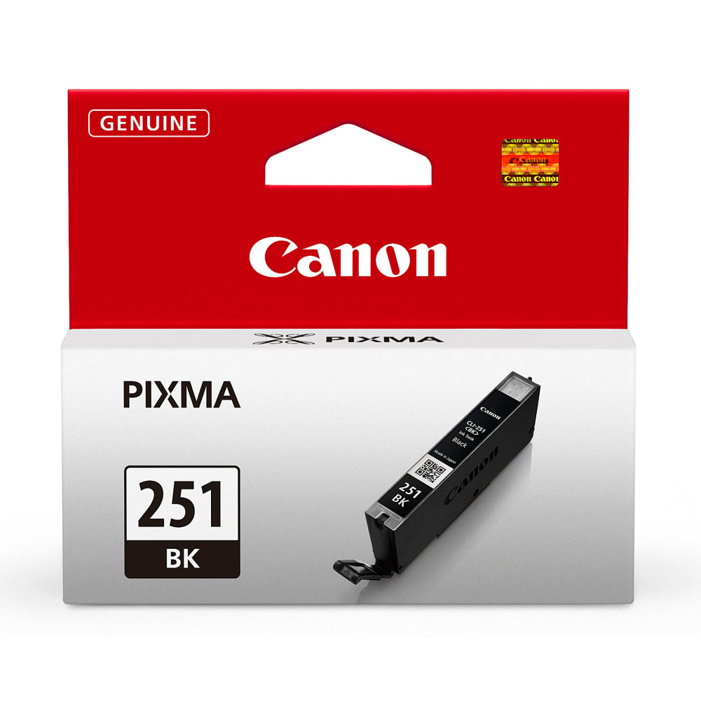 Canon CLI-251 Black Ink Tank, 6513B001