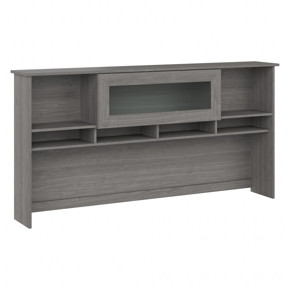 Bush Furniture Cabot 72inW Desk Hutch, Modern Gray, Standard Delivery