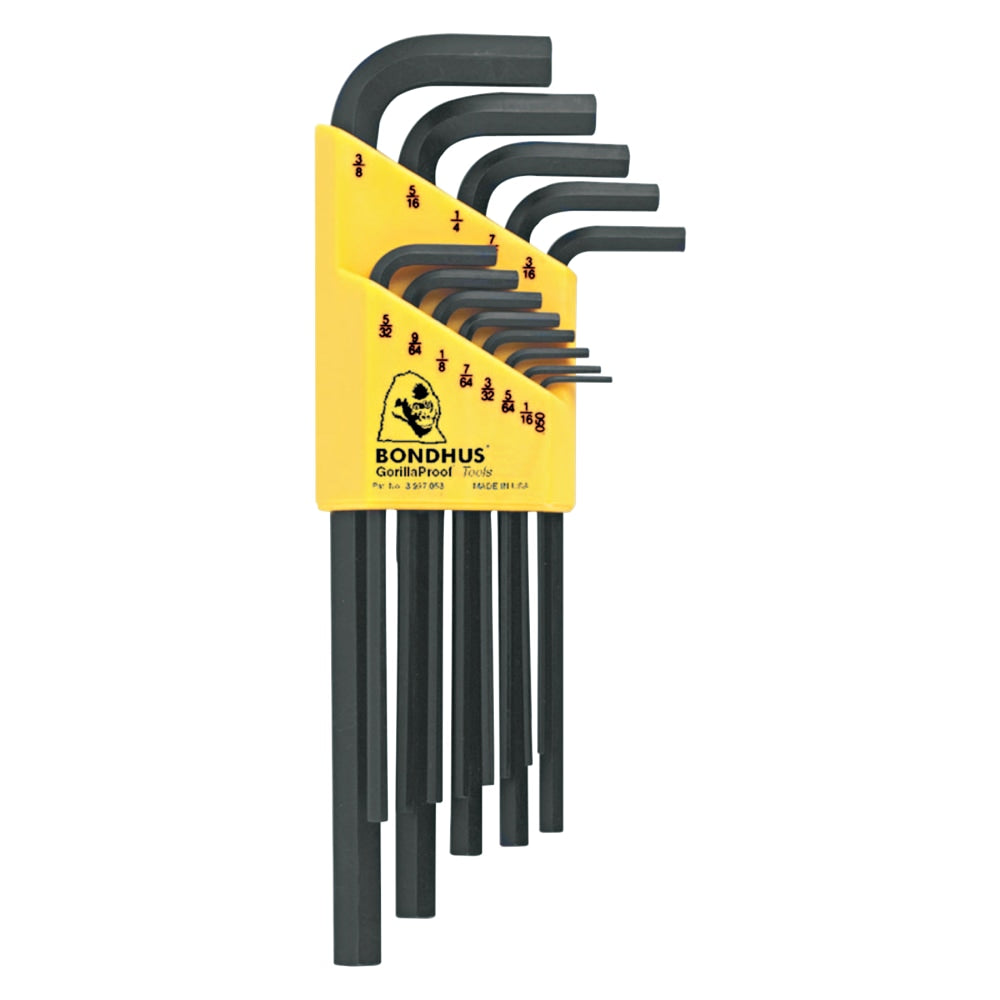 Bondhus 13-Piece Long Arm Hex End L Wrench Hex Key Set