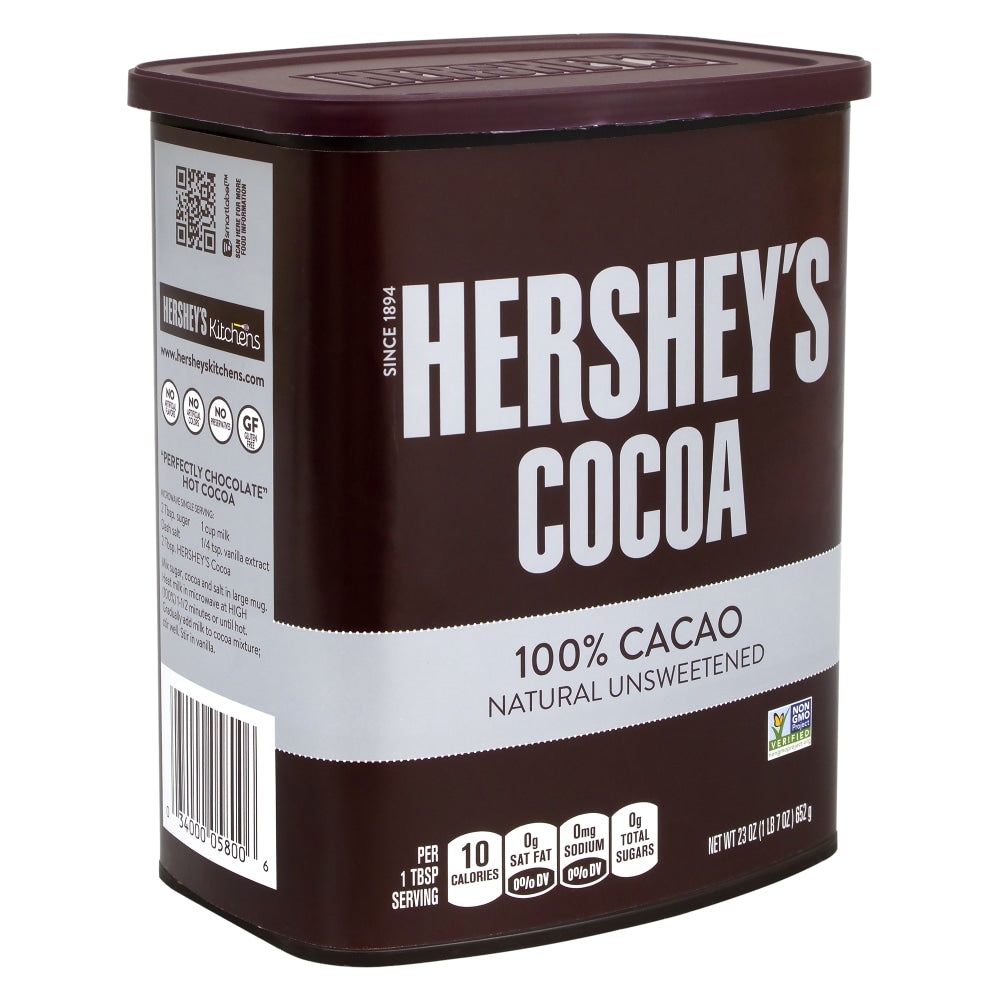 Hersheys Natural Unsweetened Cocoa Mix, 23 Oz