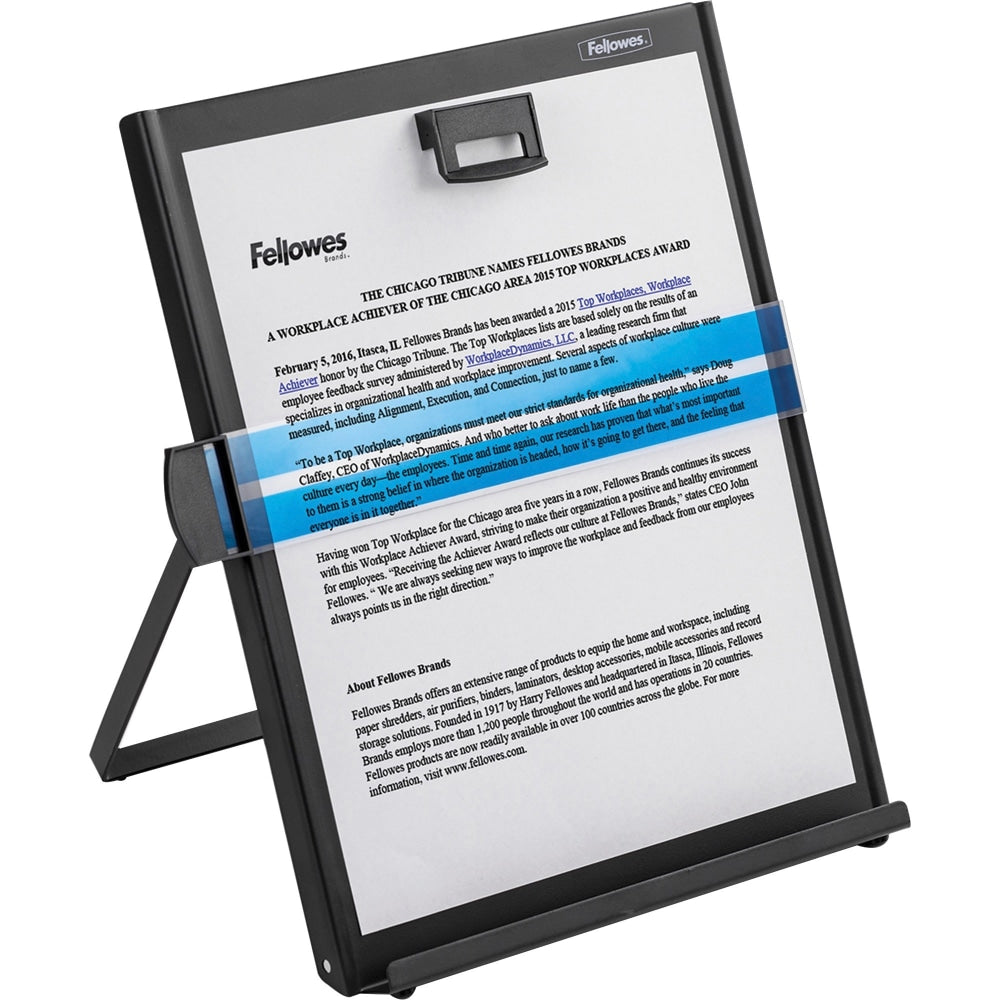 Fellowes Kopy-Aid Metal Copyholder, Black