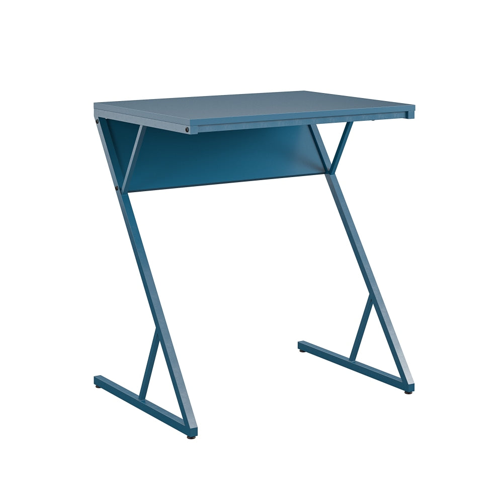 Ameriwood Home Regal 26inW Laptop Computer Desk, Blue