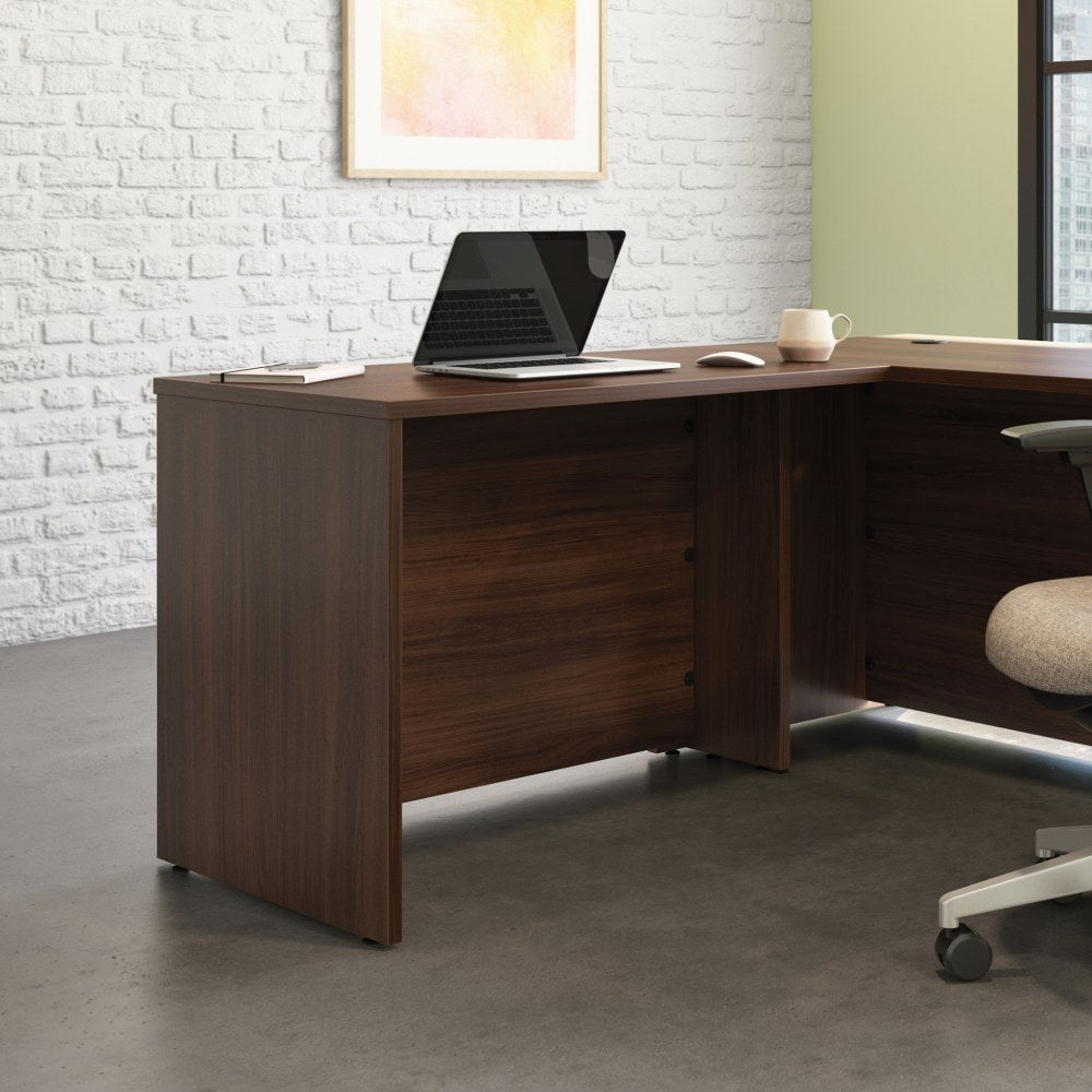 Sauder Affirm 42inW Desk Return, Noble Elm