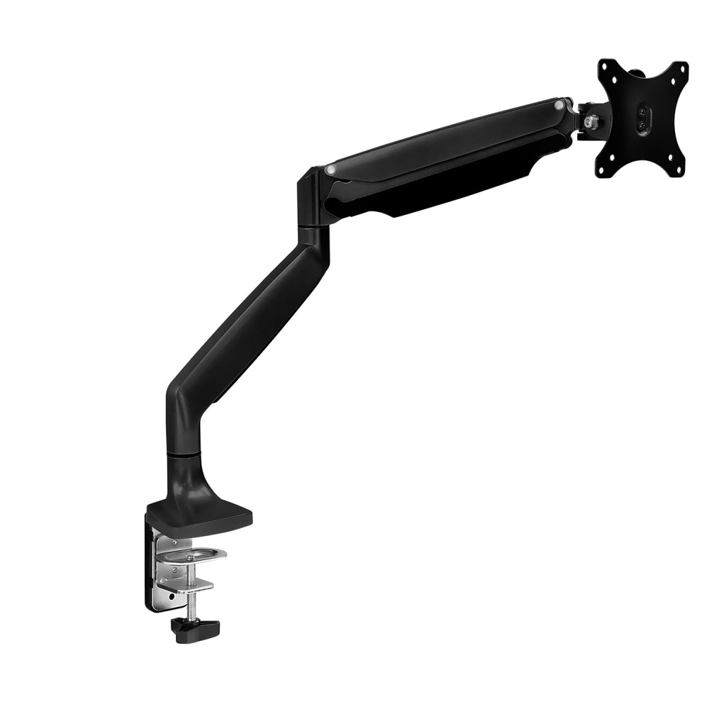 Mount-It! MI-1771B Single Monitor Desk Arm Mount, 19inH x 12inW x 4inD, Black