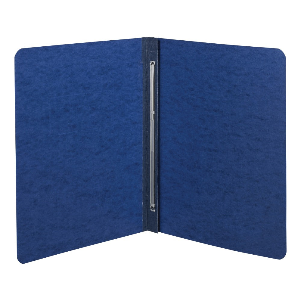 ACCO Presstex Binder, Side Bound, 11in x 8 1/2in, 60% Recycled, Dark Blue