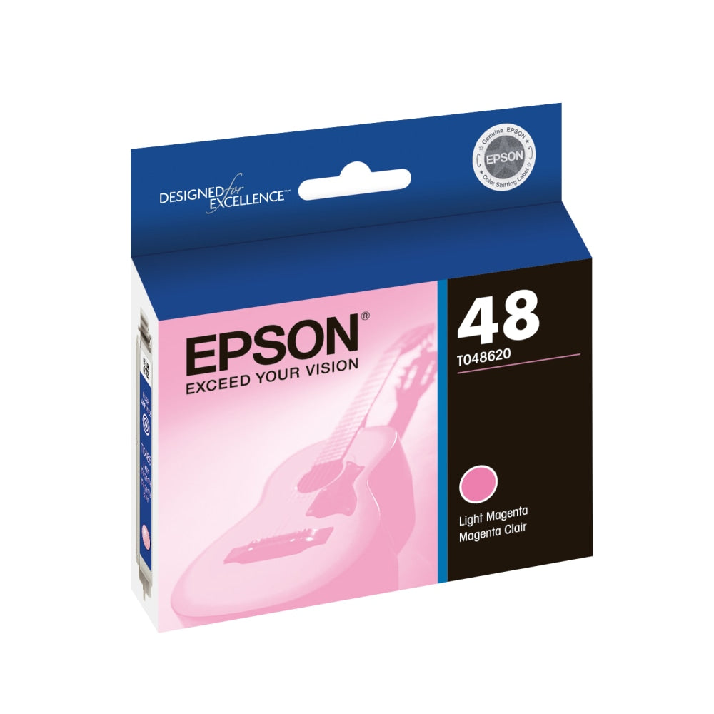 Epson T0486 Light Magenta Ink Cartridge, T048620