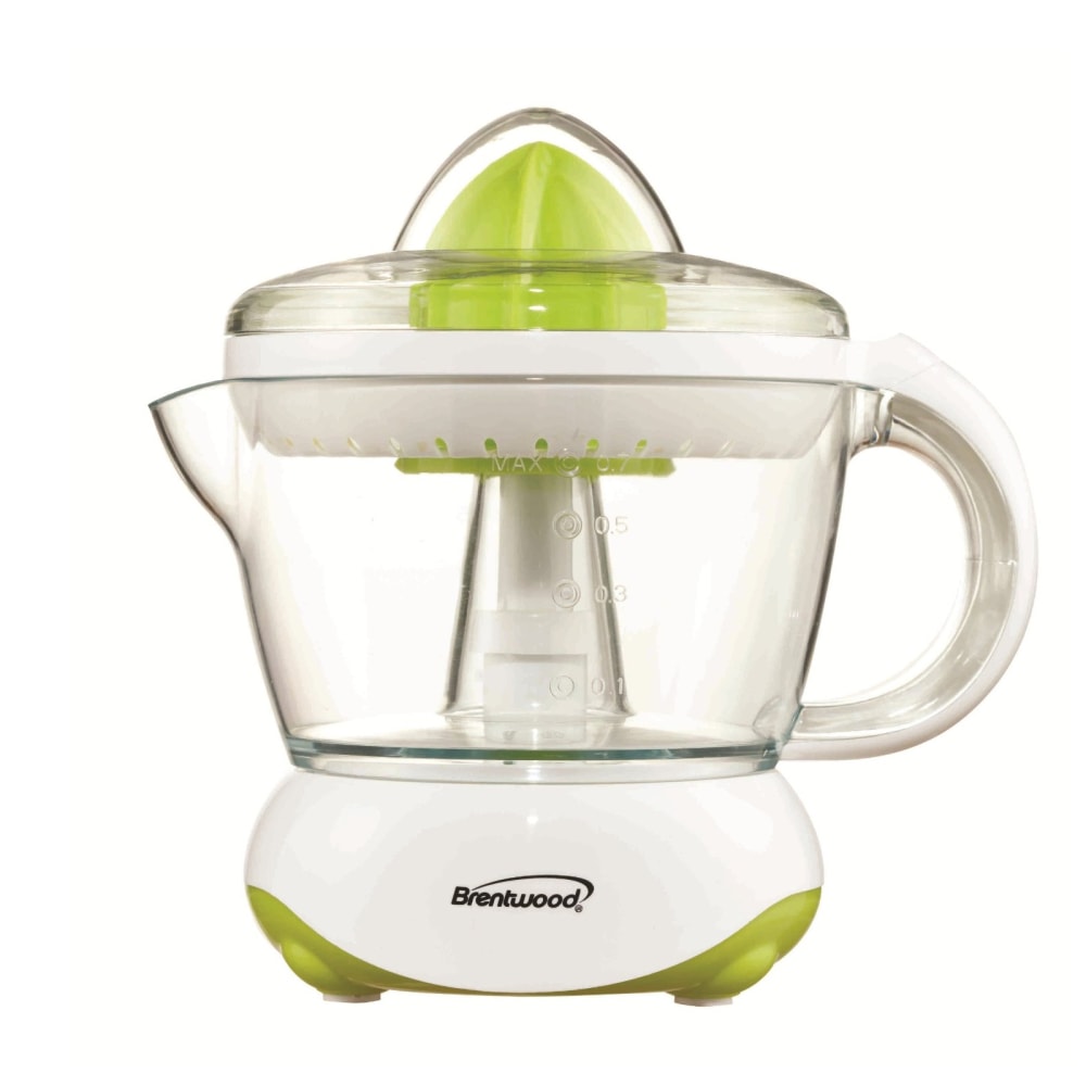 Brentwood Citrus Squeezer/Juicer, 24 Oz, White