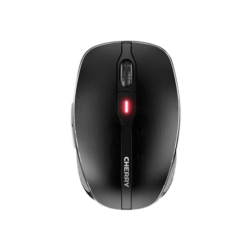 CHERRY MW 8 Advanced - Mouse - ergonomic - optical - 6 buttons - wireless - 2.4 GHz - USB wireless receiver - black