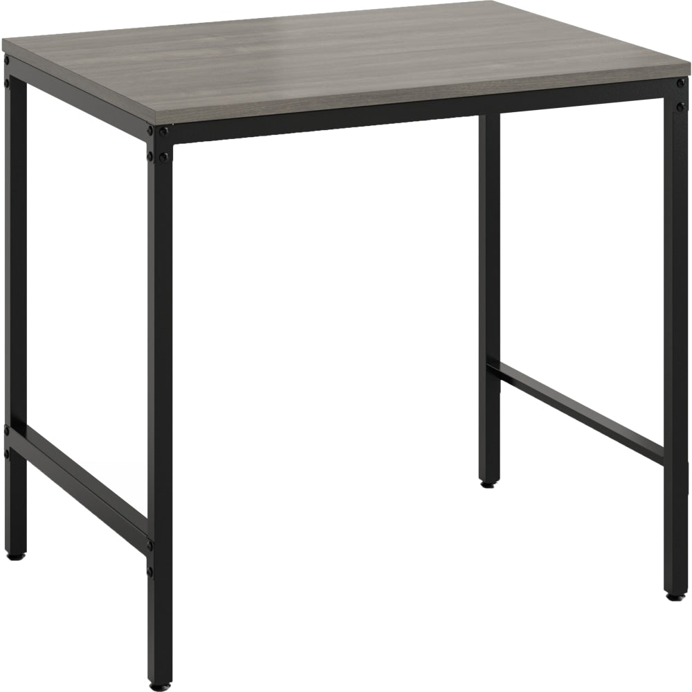 Safco 31inW Simple Study Writing Desk, Sterling Ash