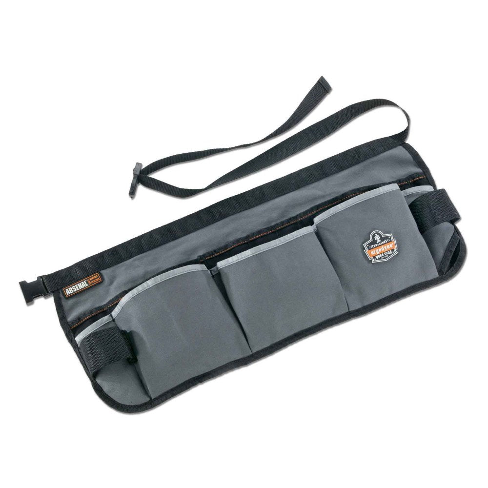 Ergodyne Arsenal 5706 13-Pocket Waist Apron Tool Belt, Gray