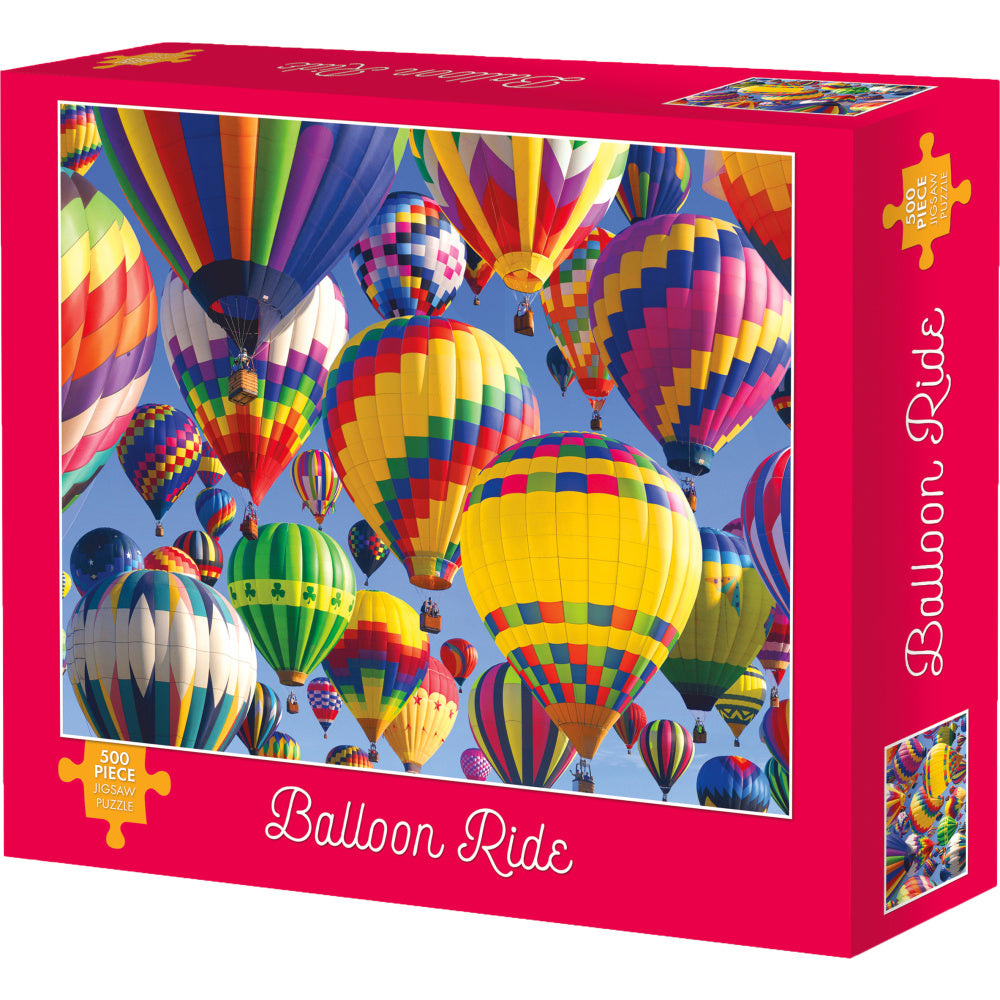 Willow Creek Press 500-Piece Puzzle, Balloon Ride