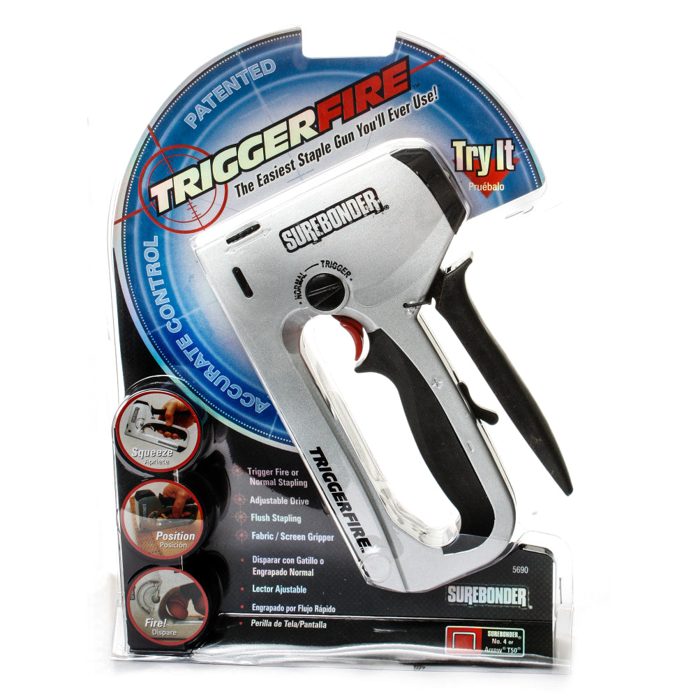 Surebonder Trigger Fire Heavy-Duty Staple Gun