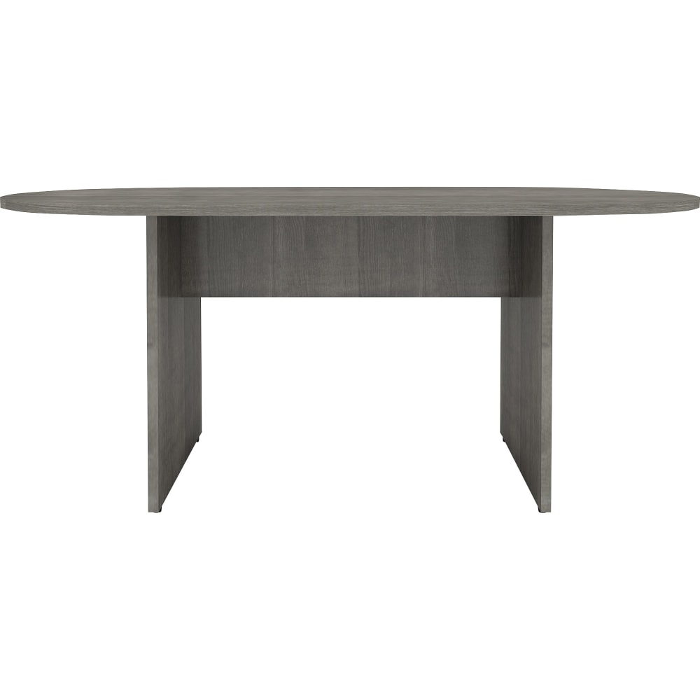 Lorell Essentials Conference Table, 29-1/2inH x 72inW x 36inD, Weathered Charcoal