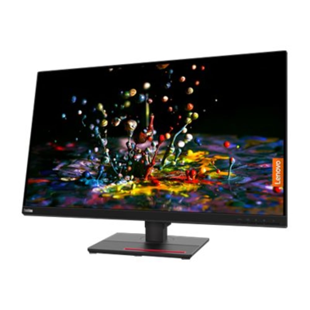 Lenovo ThinkVision P32P-20 31.5in 4K UHD WLED LCD Monitor - 16:9 - Raven Black - 32in Class - 3840 x 2160 - 1.07 Billion Colors - 350 Nit Typical - 4 ms Extreme Mode - 60 Hz Refresh Rate - HDMI - DisplayPort - USB Hub, KVM Switch