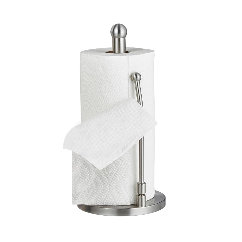 Alpine Stainless Steel Paper Towel Holders, 14in x 6-3/4in x 6-3/4in, Pack Of 3 Holders