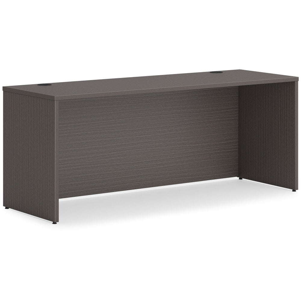 HON Mod 72inW Credenza Shell, Slate Teak