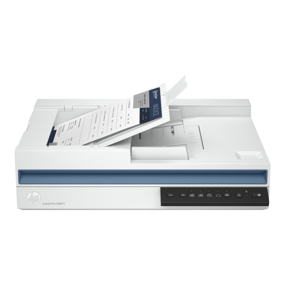 HP Scanjet Pro 2600 f1 - Document scanner - CMOS / CIS - Duplex - A4/Legal - 1200 dpi x 1200 dpi - up to 25 ppm (mono) / up to 25 ppm (color) - ADF (60 sheets) - up to 1500 scans per day - USB 2.0