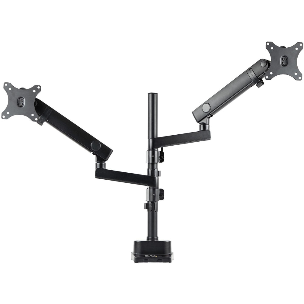 StarTech.com Desk Mount Dual Monitor Arm - Full Motion Monitor Mount for 2x VESA Displays up to 32in (17lb/8kg)