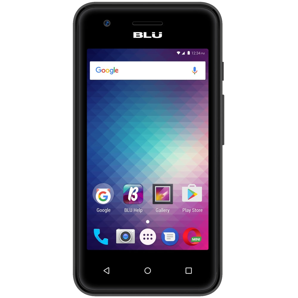 BLU Dash L3 D931 Cell Phone, Black, PBN201333