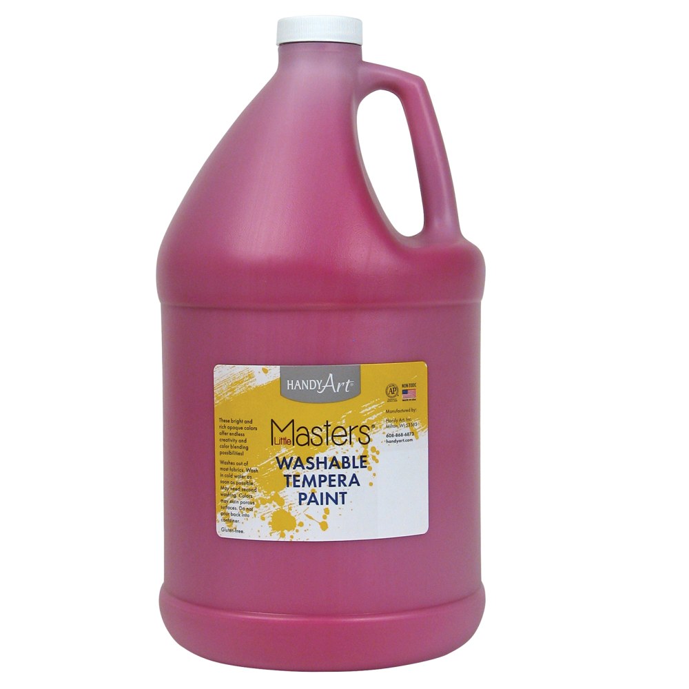 Little Masters Washable Tempera Paint, 128 Oz, Magenta, Pack Of 2