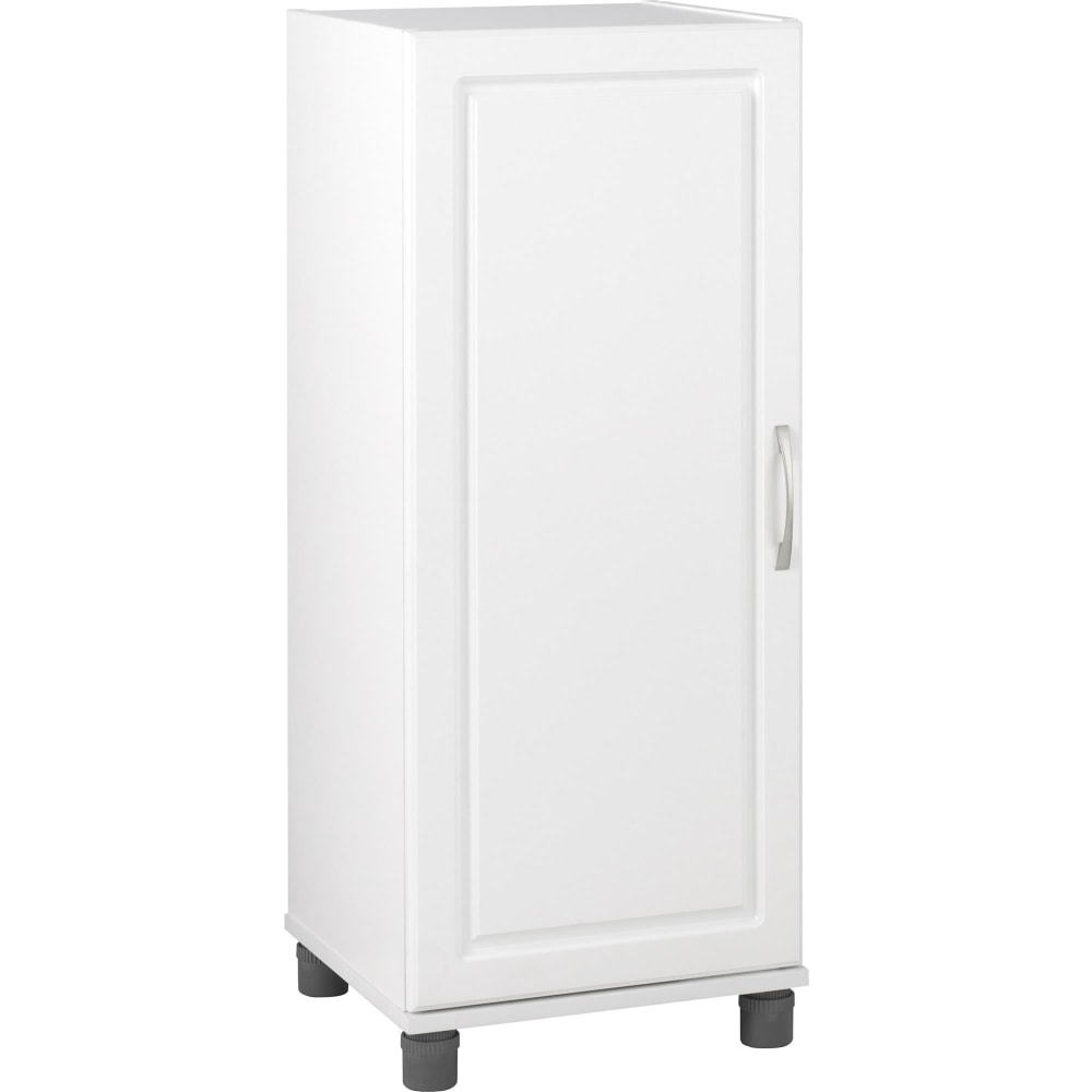 Ameriwood Home Kendall Stackable Storage Cabinet, 3 Shelves, White