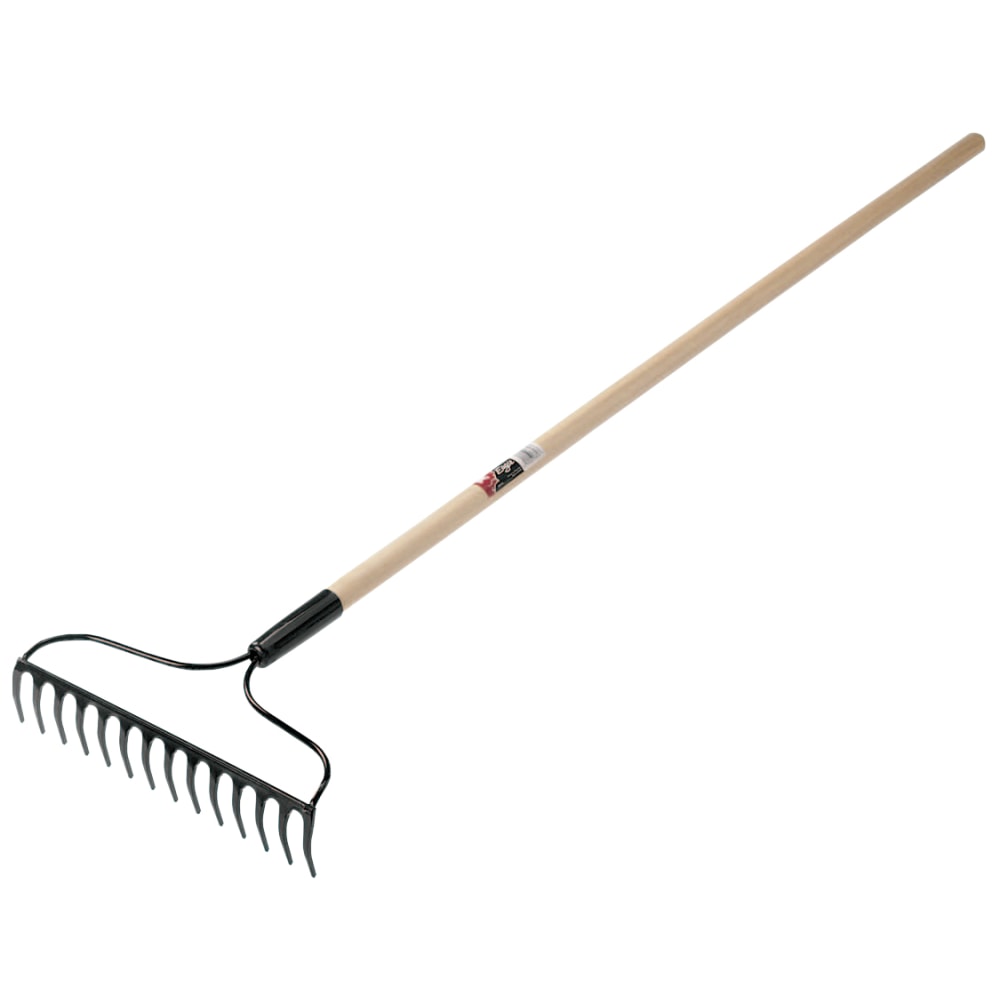 Jackson Eagle Bow-Style Garden Rake, 14 Tines