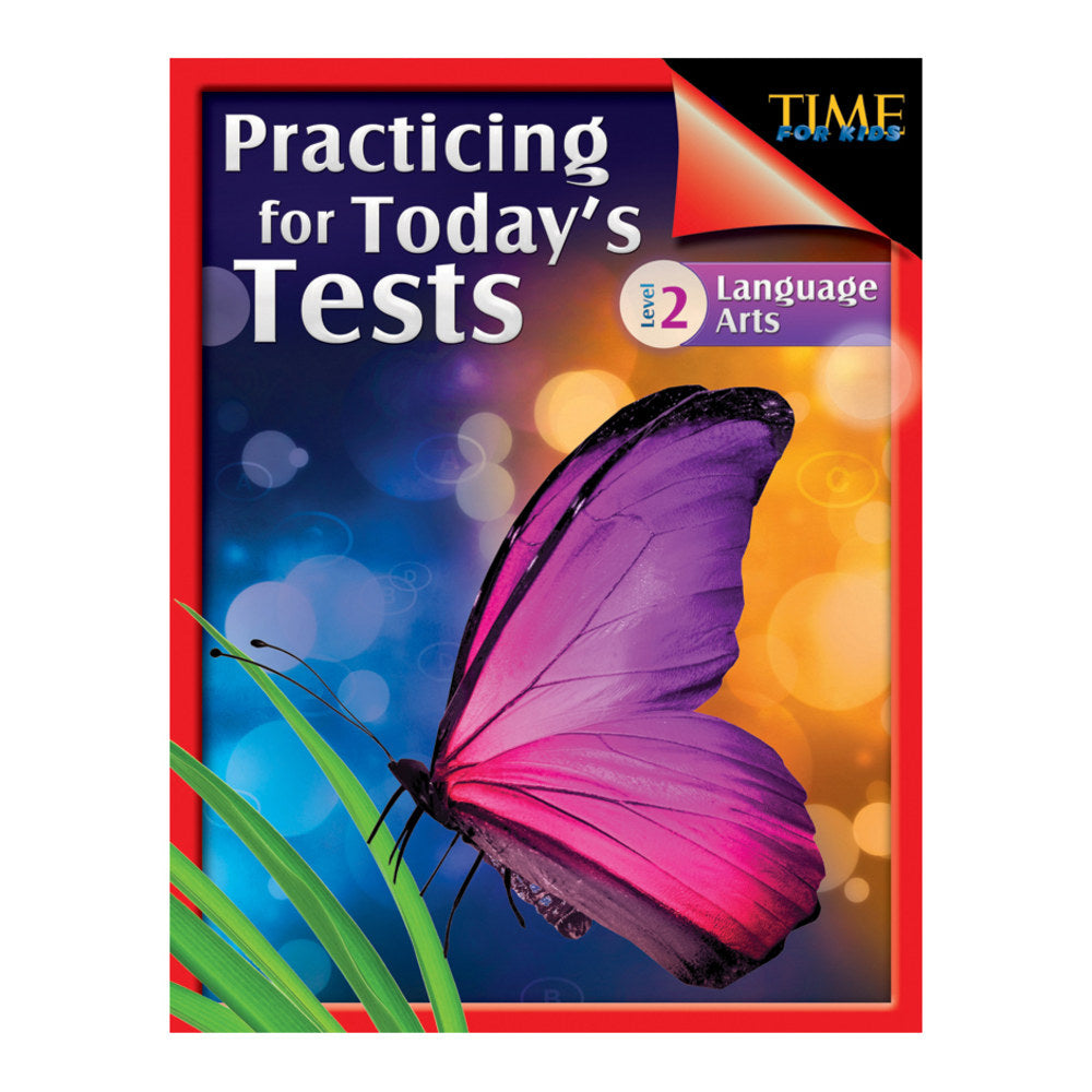 Shell Education TIME For Kids: Practicing For Todays Tests Language Arts, Level 2, Grade 2