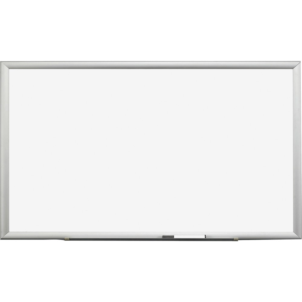 3M Magnetic Dry-Erase Whiteboard, 60in x 36in, Aluminum Frame With Silver Finish