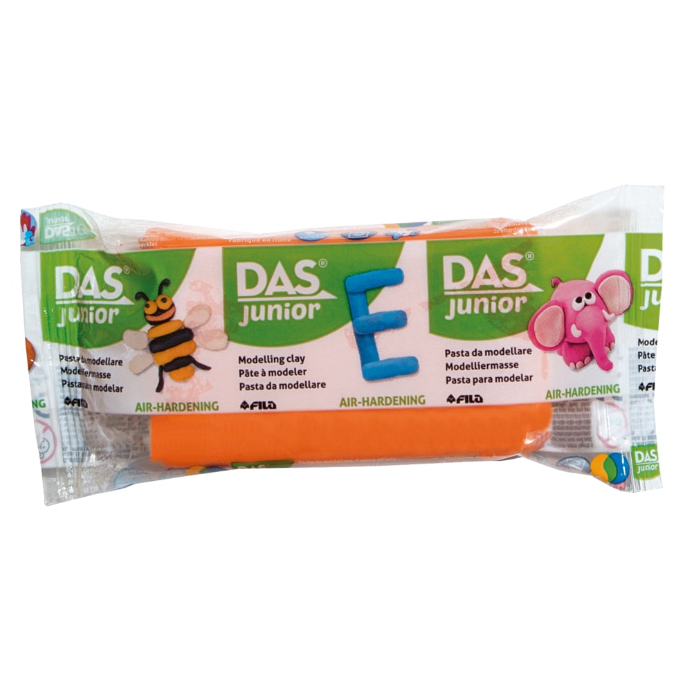 Das Junior Air-Drying Modeling Clay, 3.5 Oz, Orange