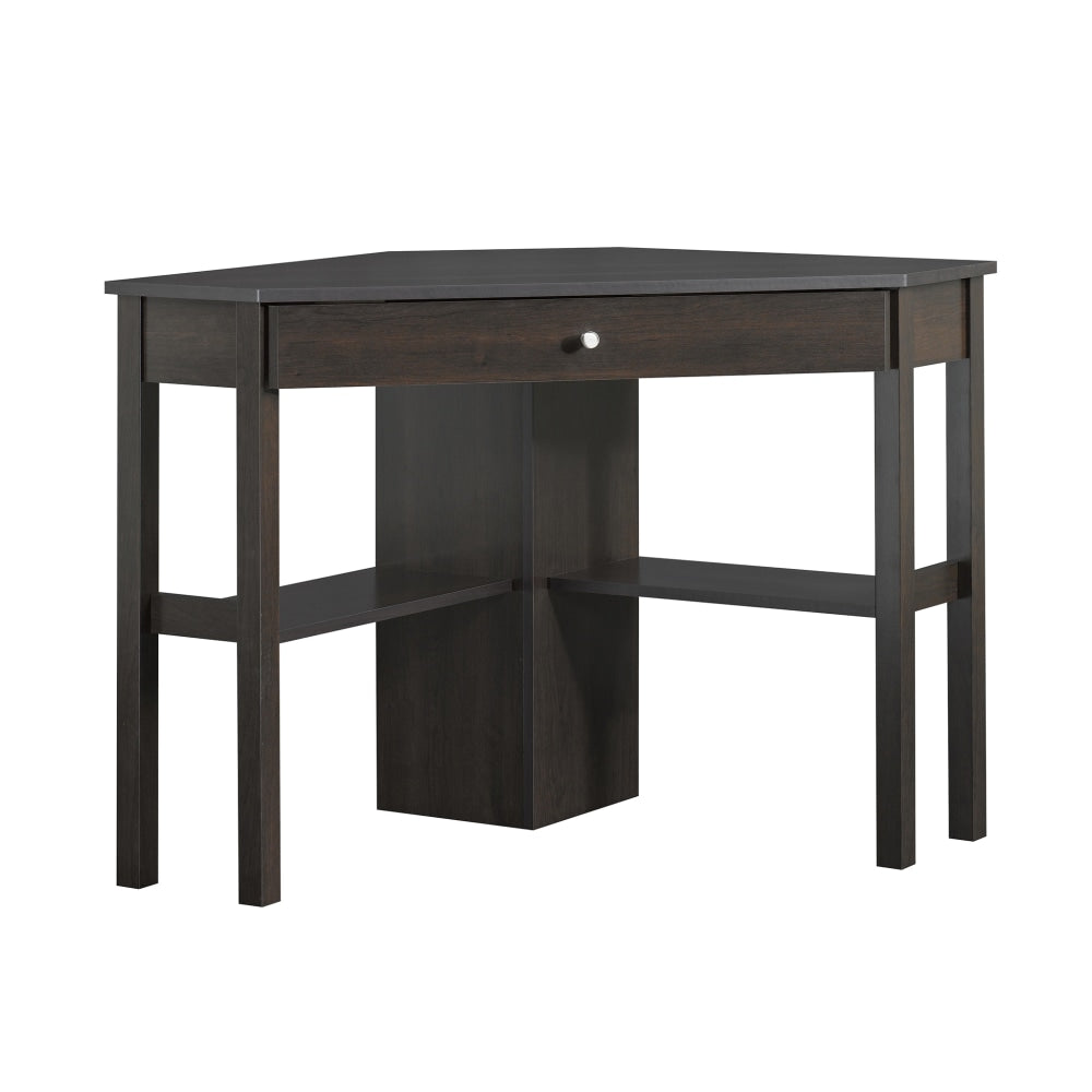 Sauder Beginnings 46inW Corner Desk, Cinnamon Cherry