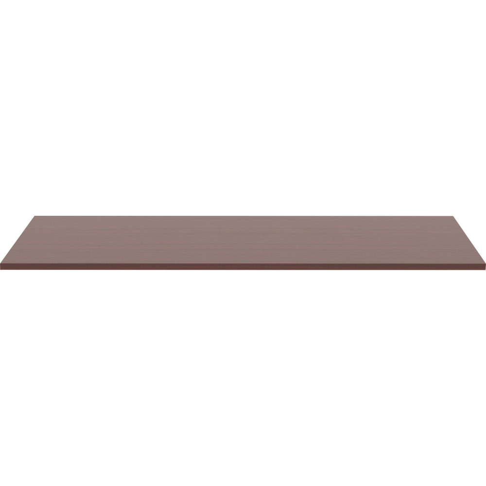 Lorell Revelance 72inW Rectangular Conference Tabletop, Mahogany