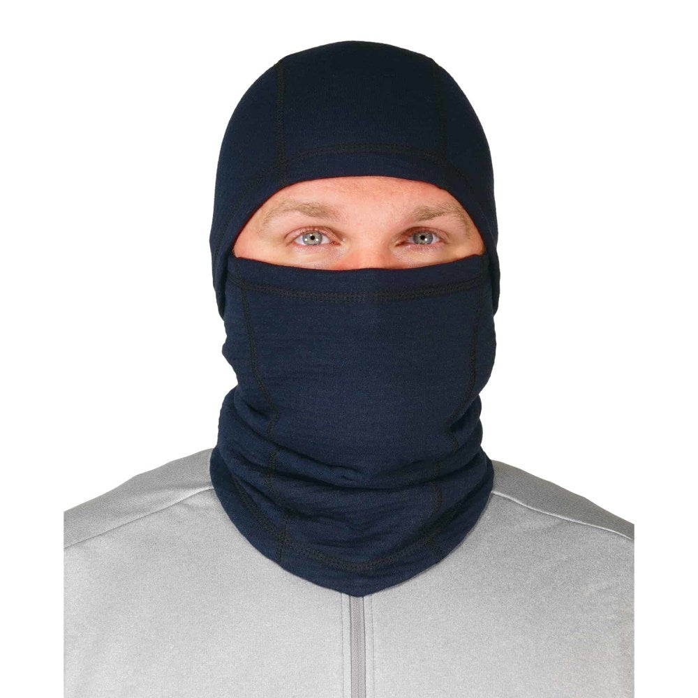 Ergodyne N-Ferno 6847 FR Balaclava Face Mask, One Size, Navy