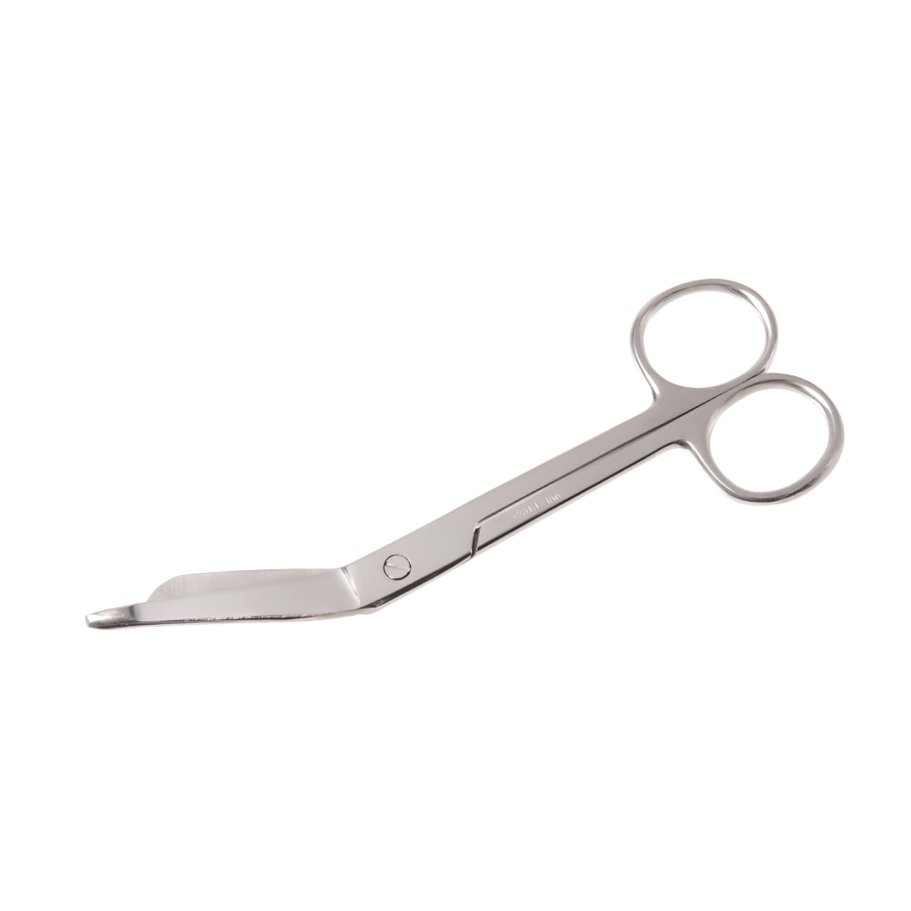 MABIS Precision Stainless-Steel Lister Bandage Scissors, 7 1/4in, Silver