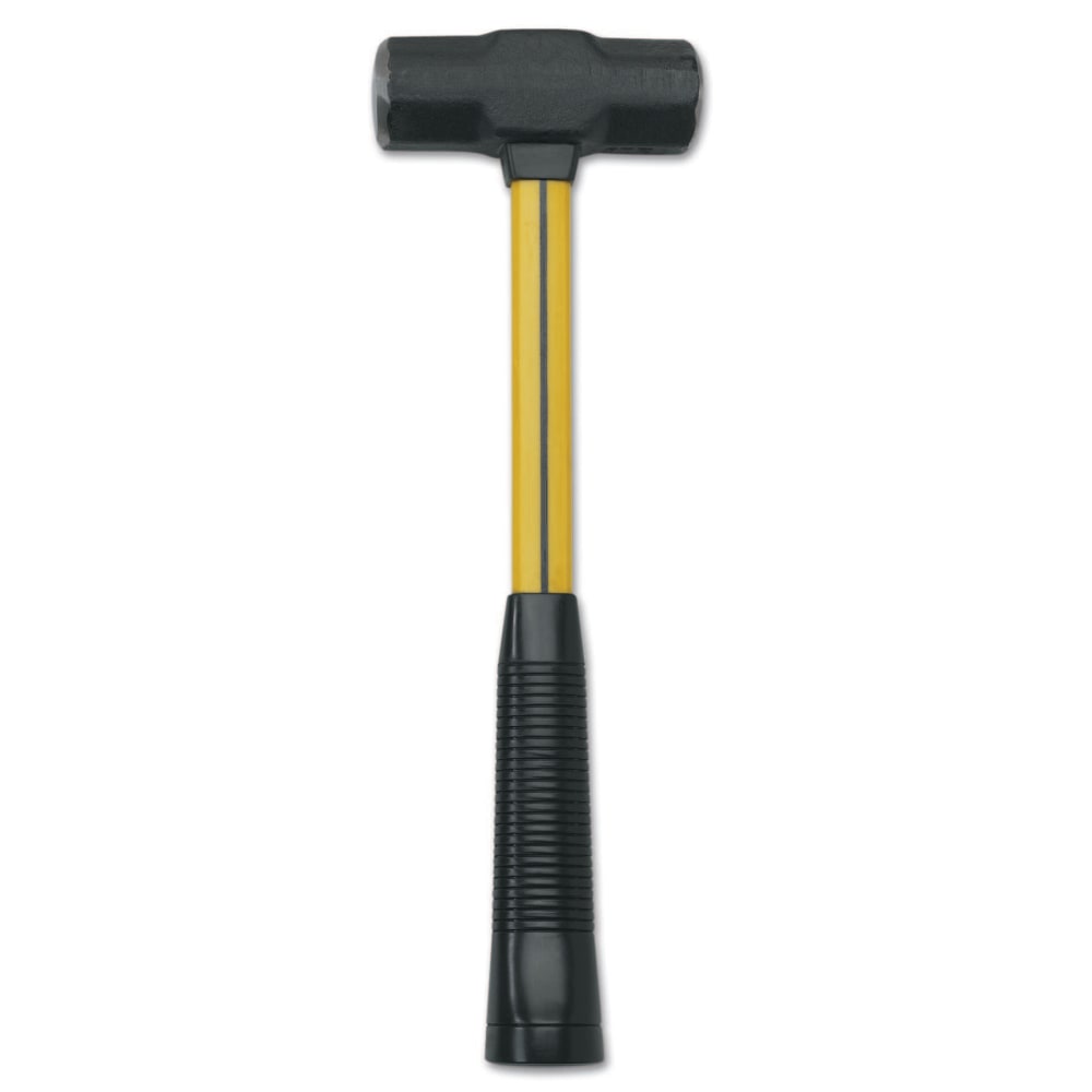 Blacksmiths Double-Face Steel-Head Sledge Hammer, 3 lb, 14 in SG Grip Handle