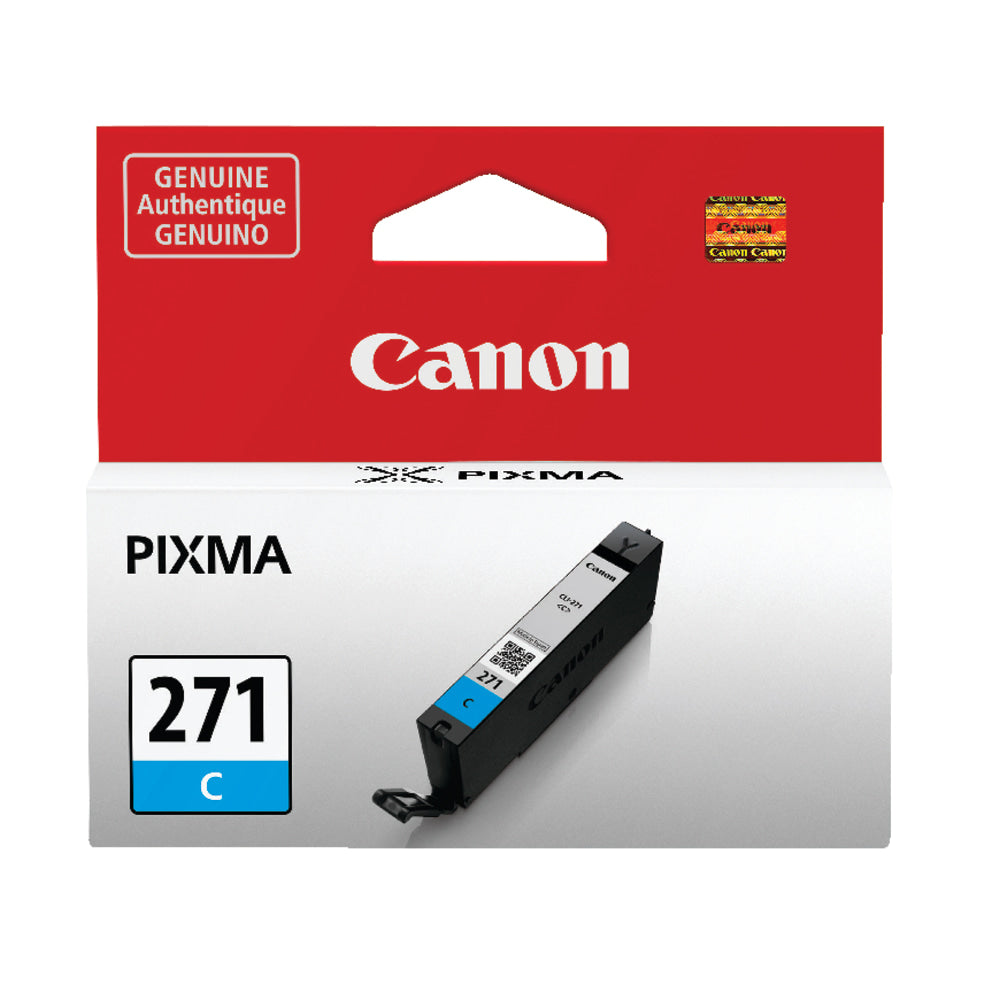 Canon CLI-271 Cyan Ink Tank, 0391C001